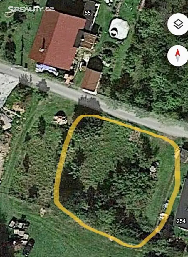 Prodej  stavebního pozemku 1 058 m², Vítězná - Kocléřov, okres Trutnov