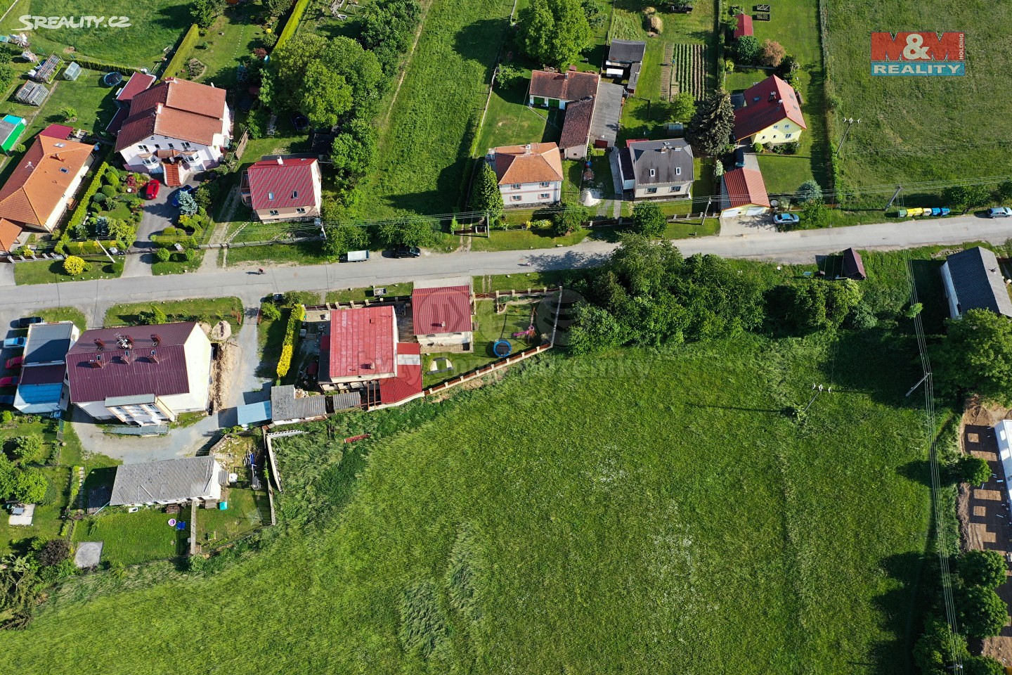 Prodej  stavebního pozemku 2 098 m², Vochov, okres Plzeň-sever