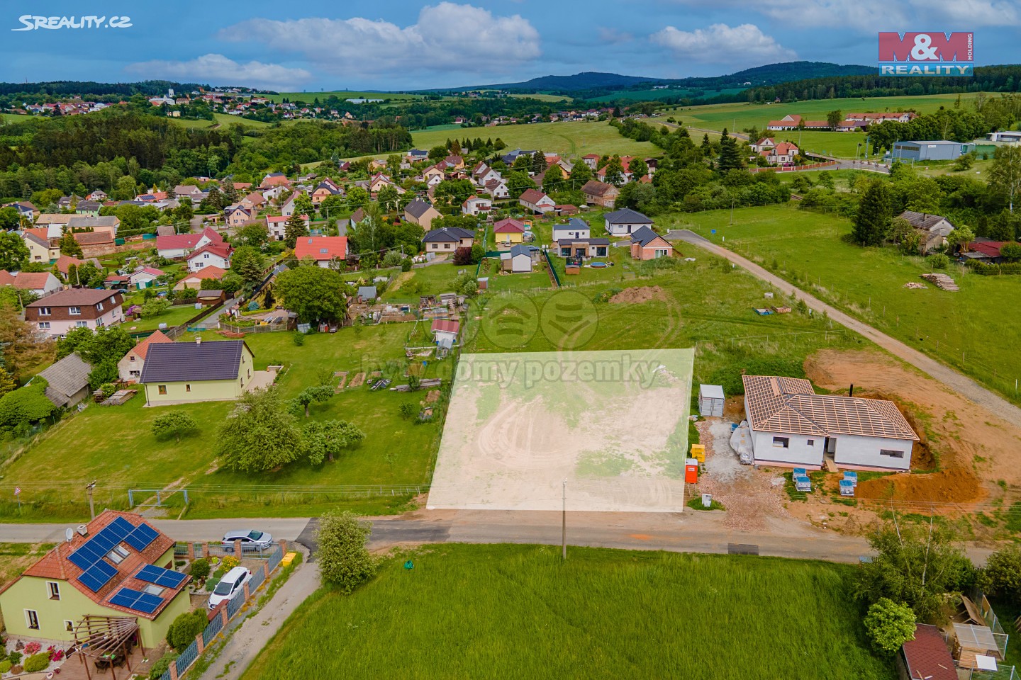 Prodej  stavebního pozemku 830 m², Všenice, okres Rokycany