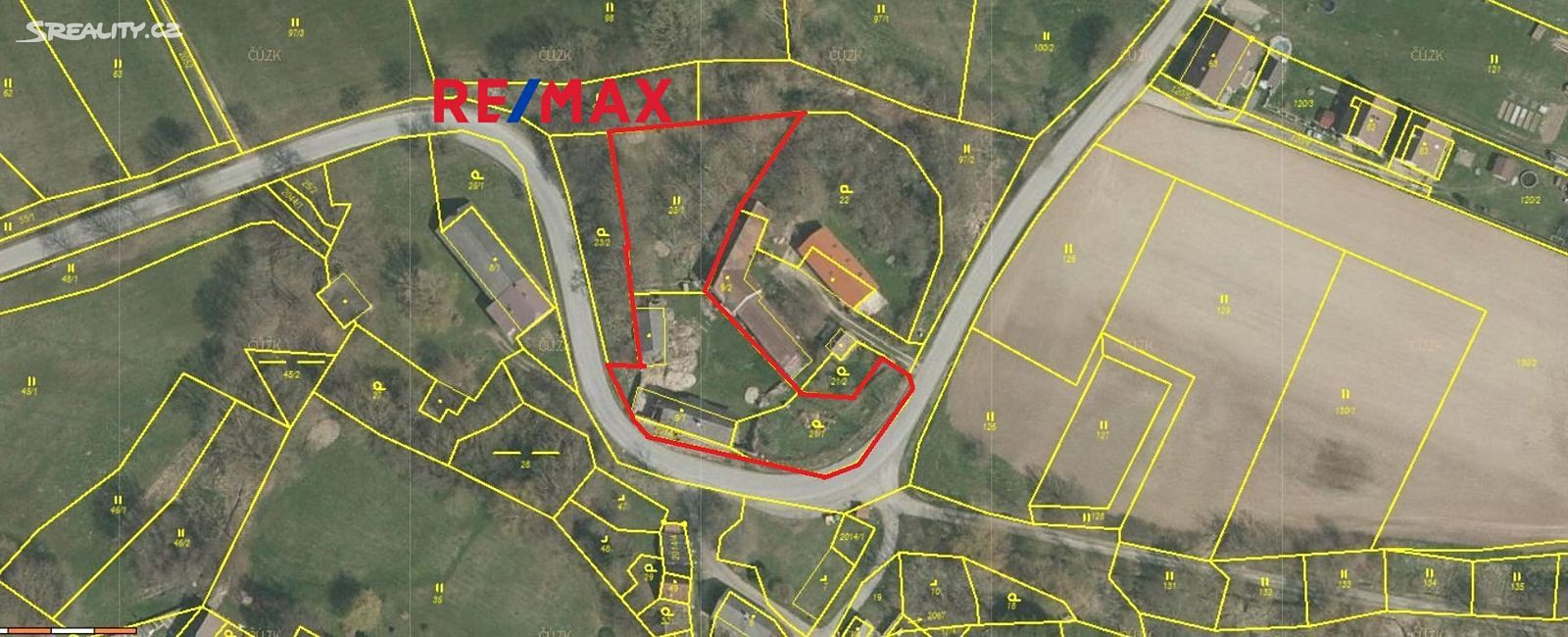 Prodej  komerčního pozemku 2 768 m², Chyšky, okres Písek