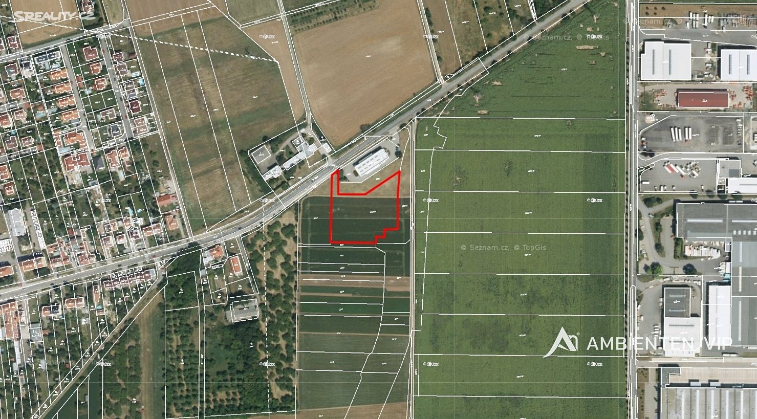 Prodej  komerčního pozemku 5 231 m², 24. dubna, Želešice