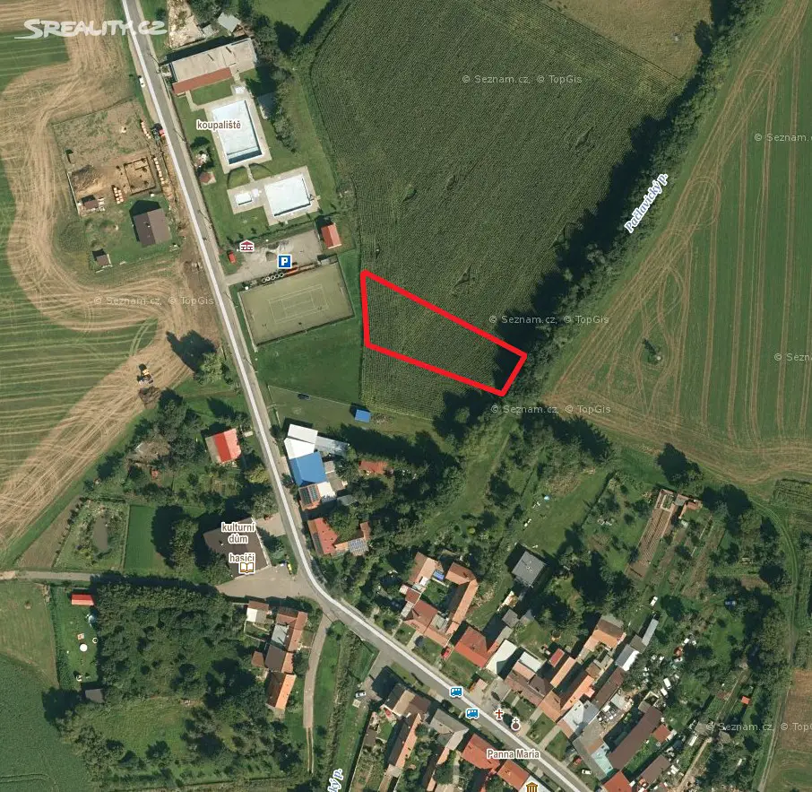 Prodej  pole 1 236 m², Koválovice-Osíčany - Osíčany, okres Prostějov