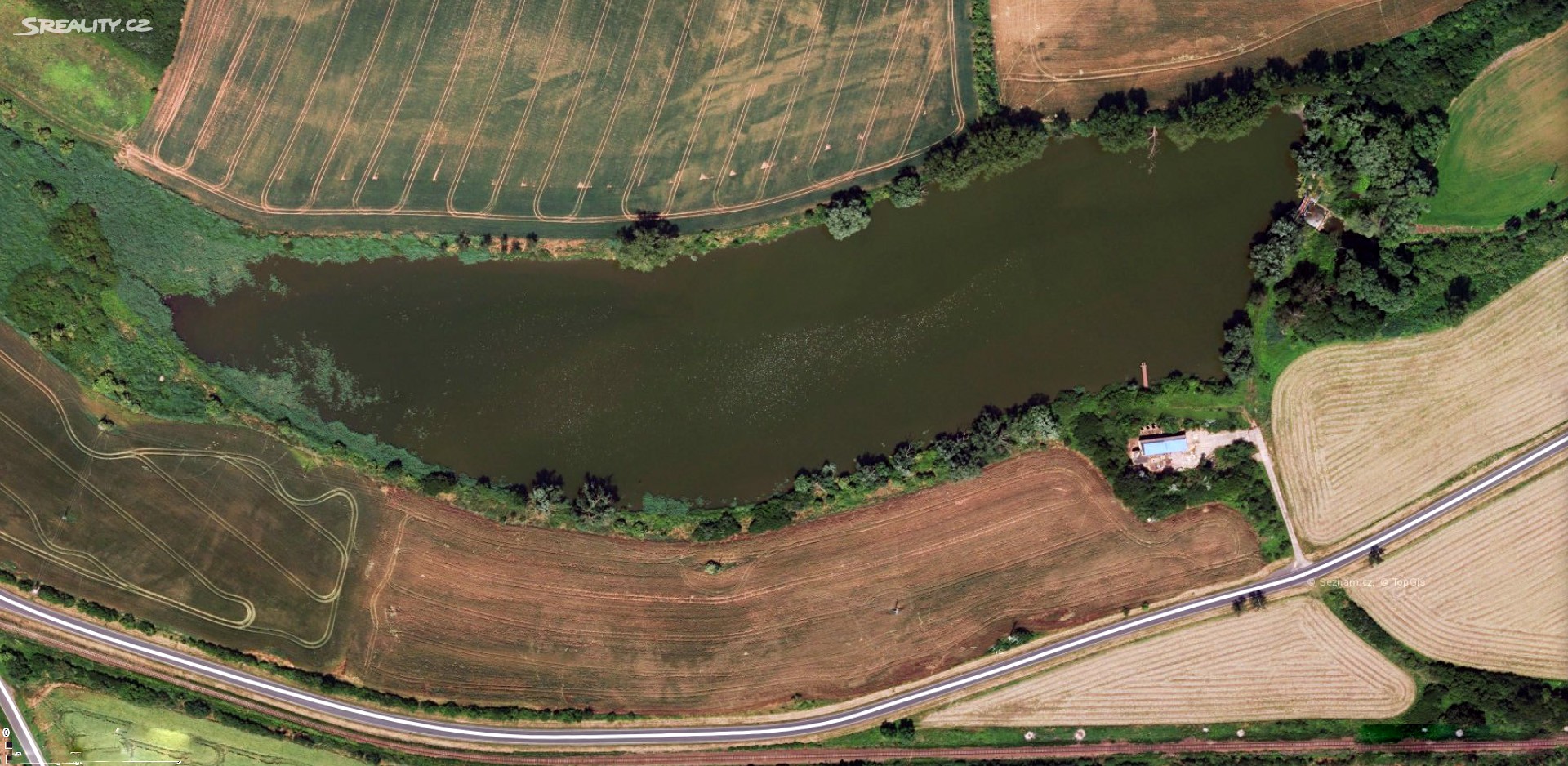 Prodej  rybníku (vodní plochy) 9 995 m², Kryrská, Vroutek
