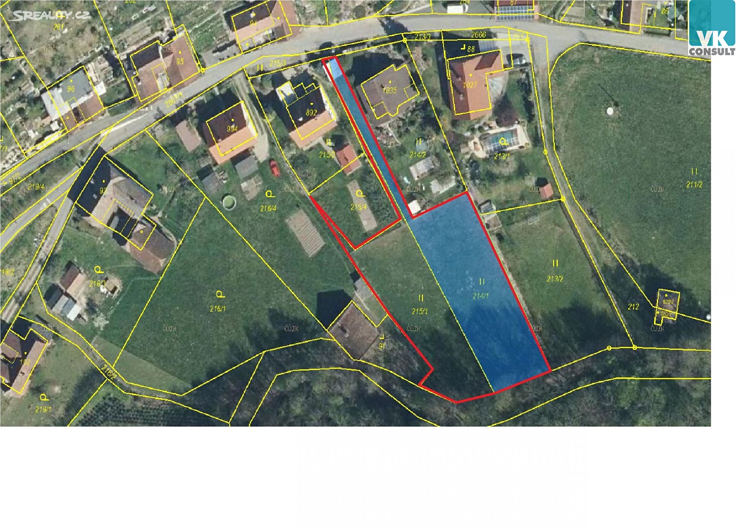 Prodej  zahrady 1 964 m², Dolní Újezd, okres Svitavy