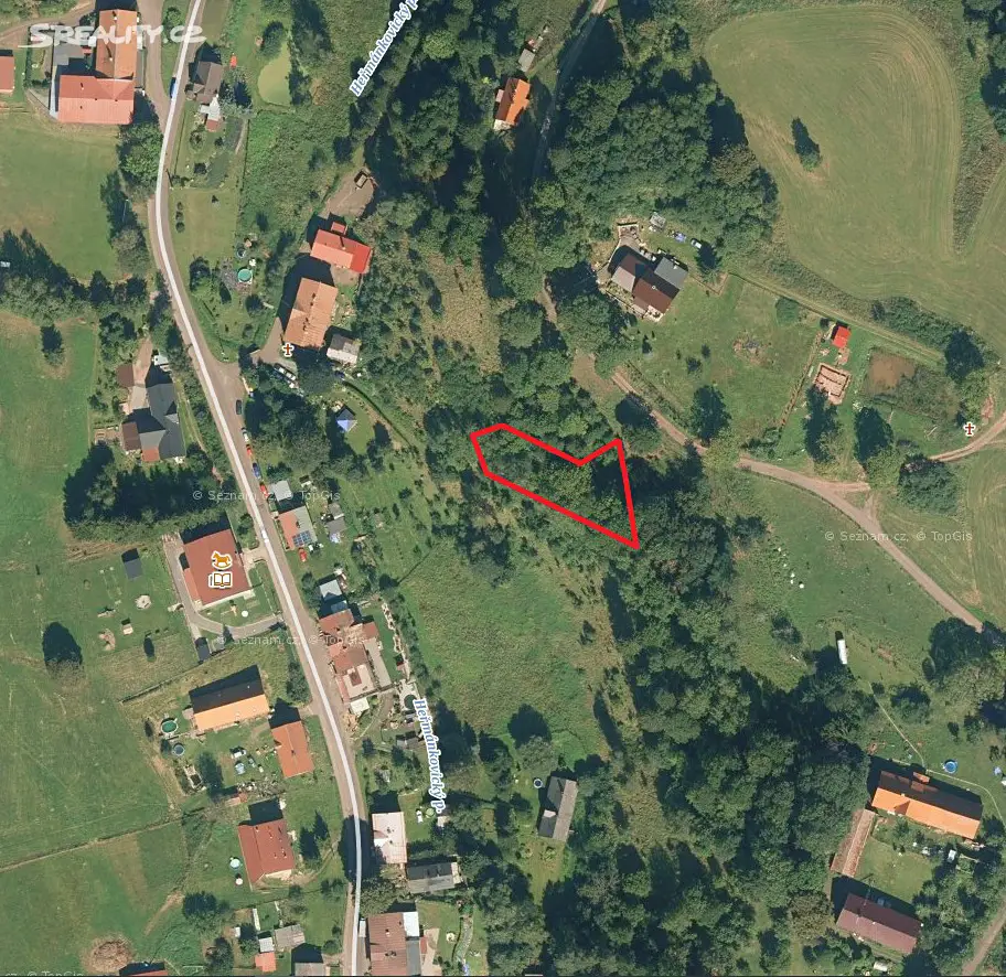 Prodej  zahrady 519 m², Heřmánkovice, okres Náchod