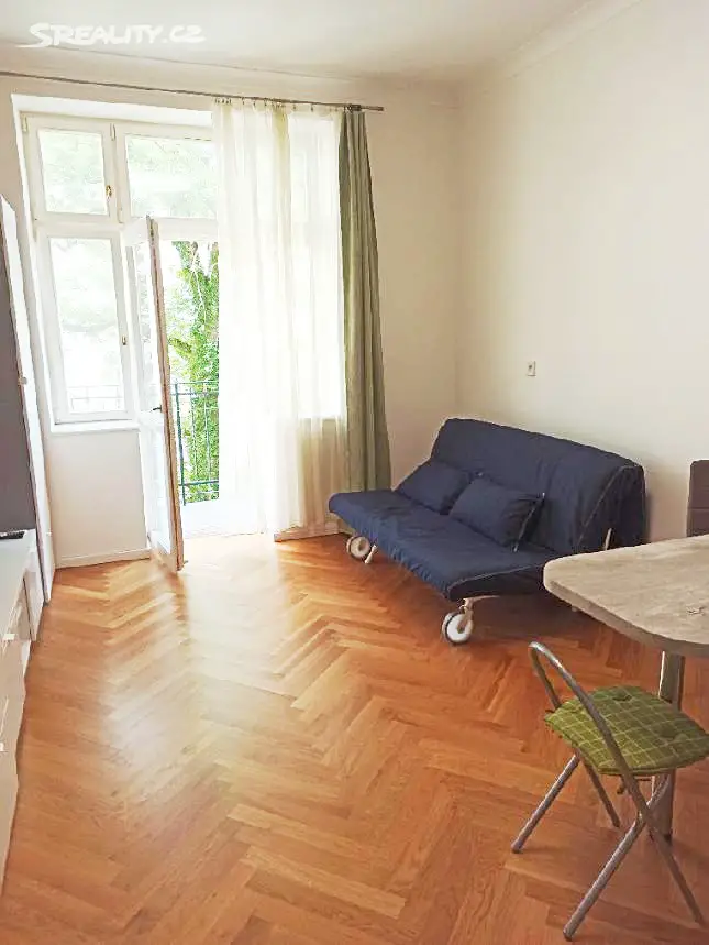 Pronájem bytu 1+kk 25 m², Slavíkova, Praha 3 - Žižkov