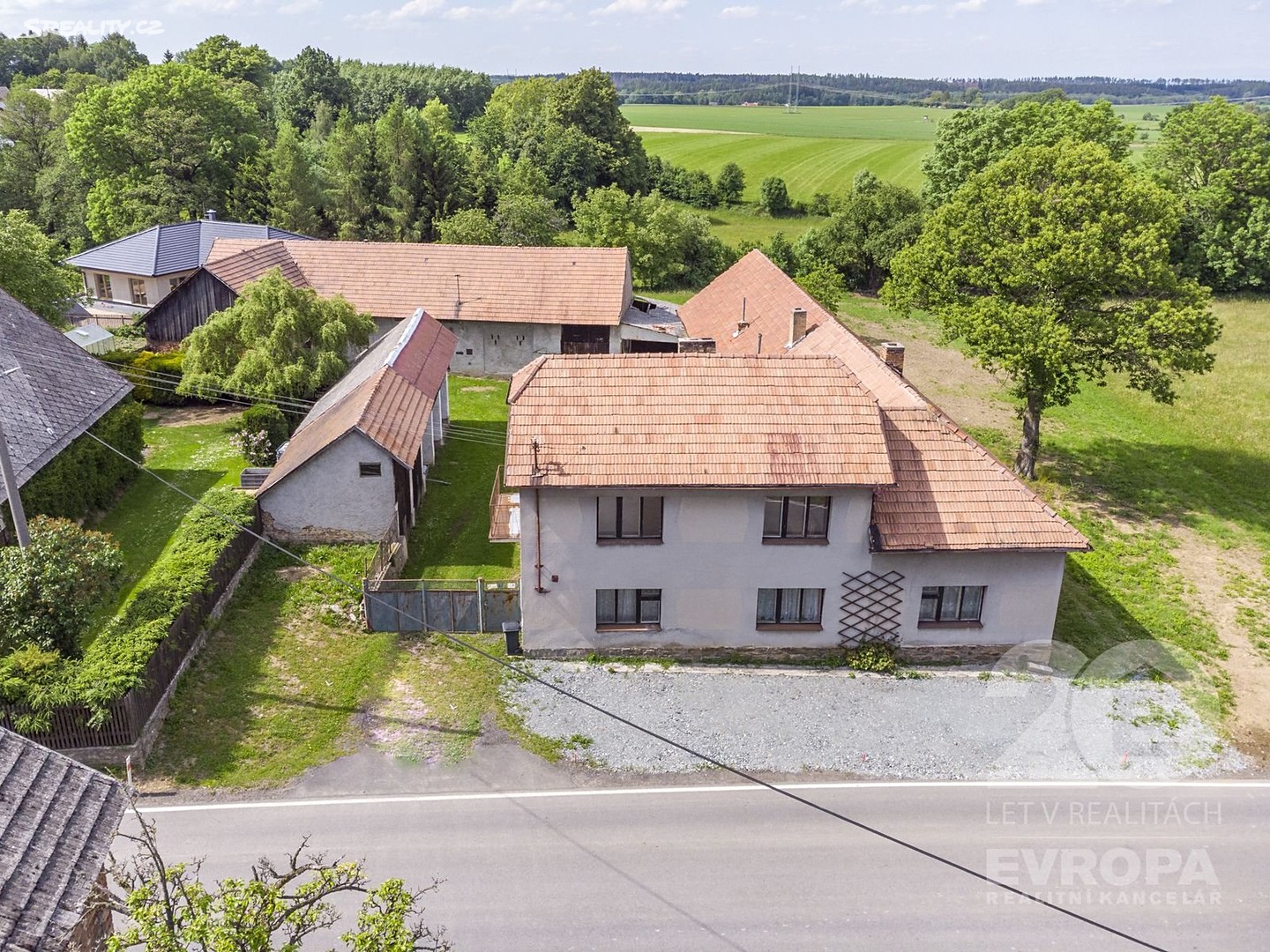 Prodej  zemědělské usedlosti 557 m², pozemek 3 149 m², Kynice, okres Havlíčkův Brod