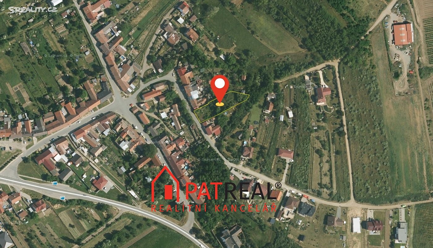 Prodej  stavebního pozemku 1 094 m², Pravlov, okres Brno-venkov