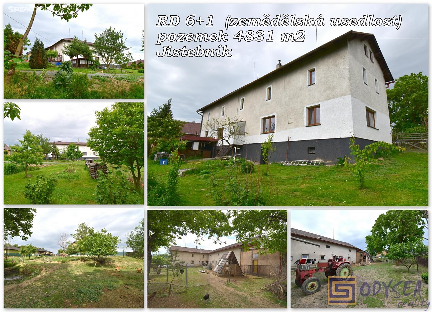 Prodej  rodinného domu 165 m², pozemek 4 831 m², Jistebník, okres Nový Jičín