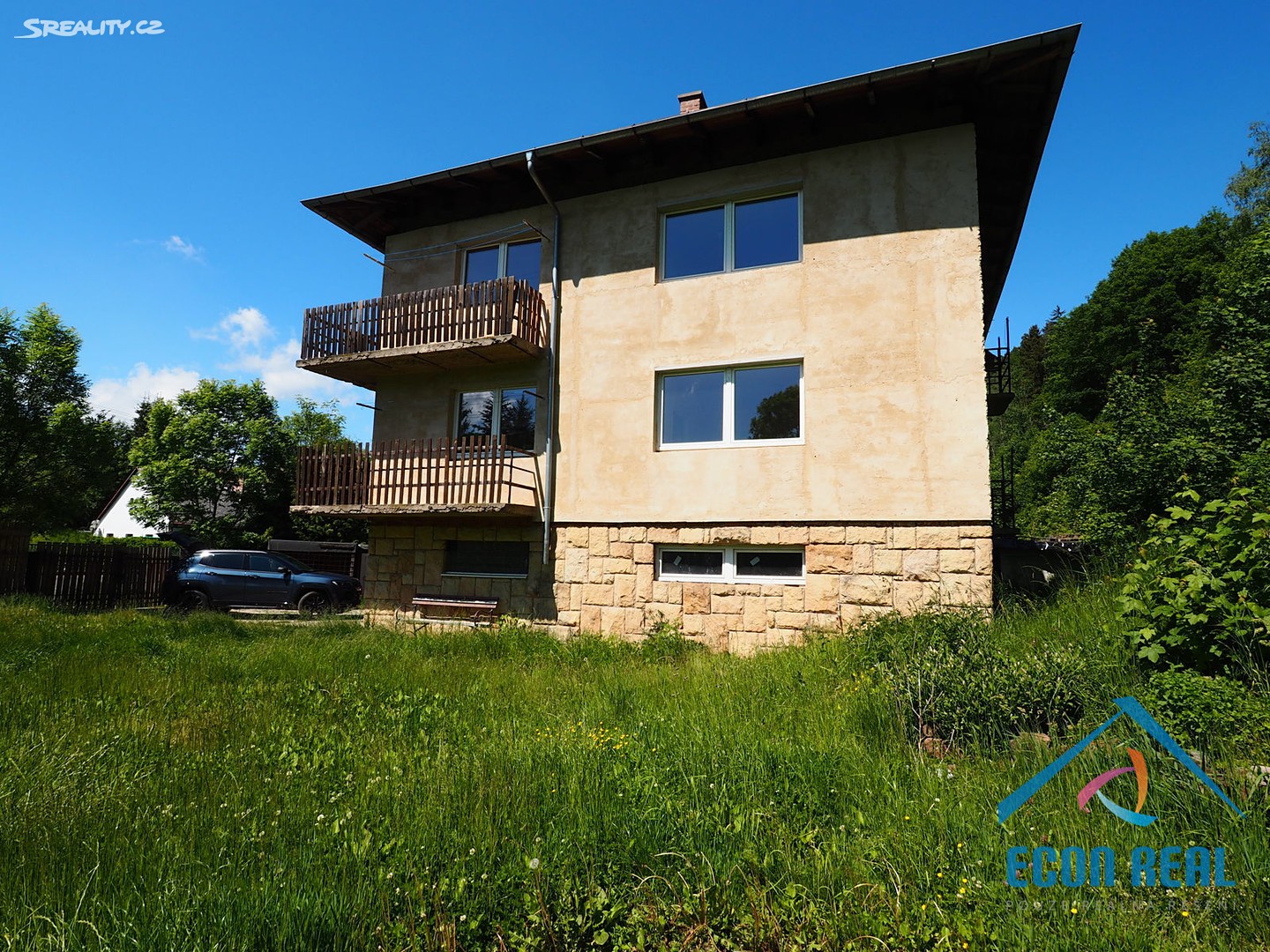Prodej  vícegeneračního domu 259 m², pozemek 2 815 m², Stará Paka - Ústí, okres Jičín
