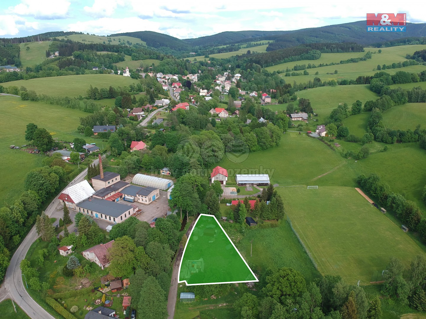 Prodej  stavebního pozemku 1 360 m², Olešnice v Orlických horách, okres Rychnov nad Kněžnou