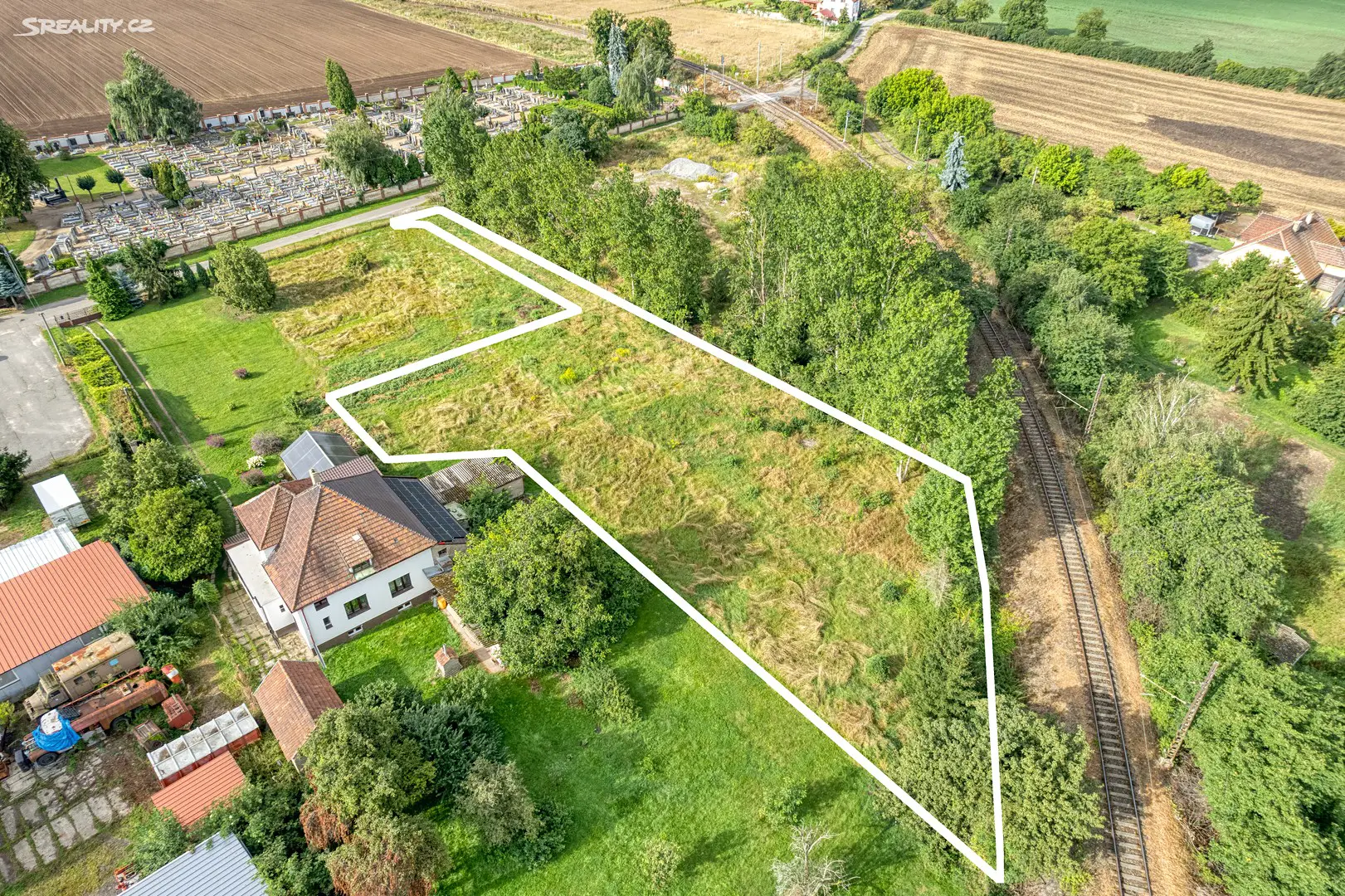 Prodej  stavebního pozemku 2 244 m², Pečky, okres Kolín