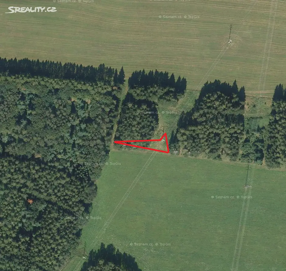 Prodej  lesa 504 m², Trutnov - Starý Rokytník, okres Trutnov