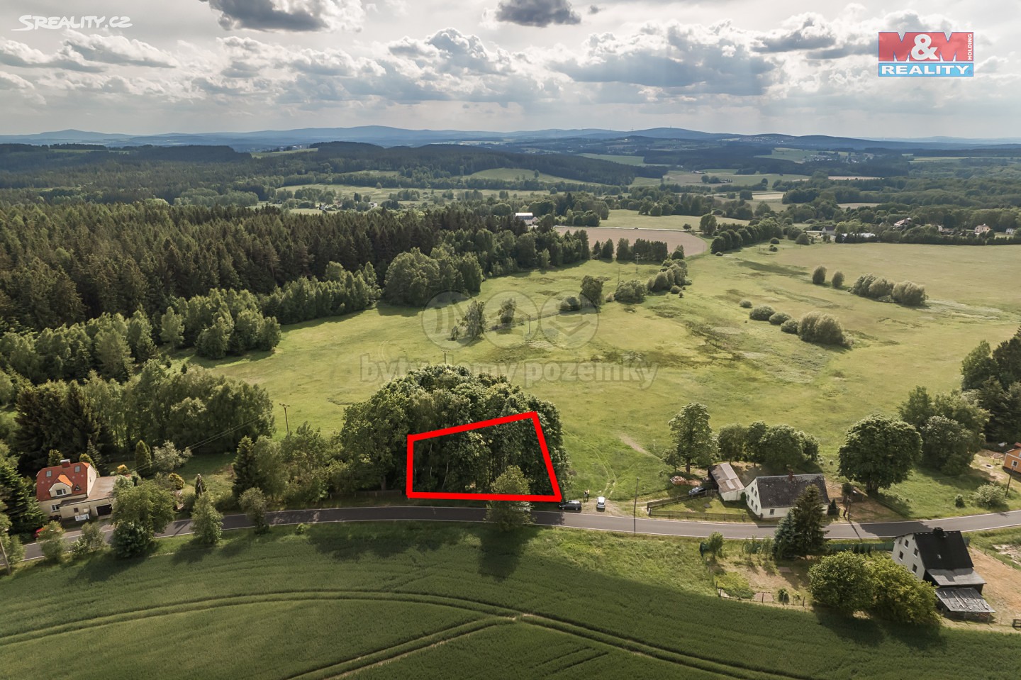 Prodej  pozemku 3 925 m², Aš - Mokřiny, okres Cheb