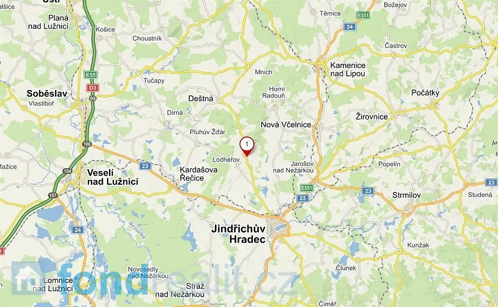 Lodhéřov, okres Jindřichův Hradec