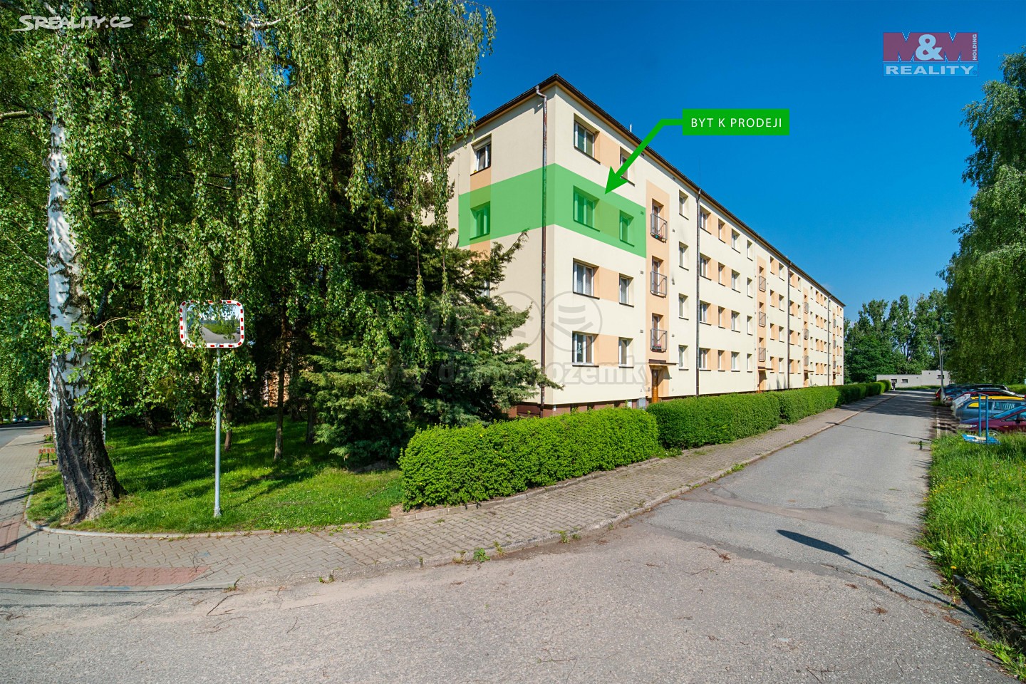 Prodej bytu 2+1 52 m², Dukelská, Ústí nad Orlicí - Hylváty