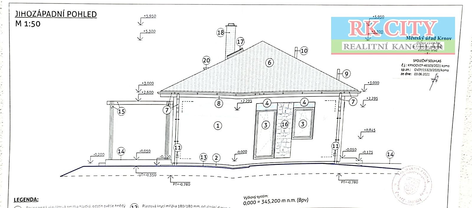 Prodej  stavebního pozemku 1 185 m², Brantice, okres Bruntál