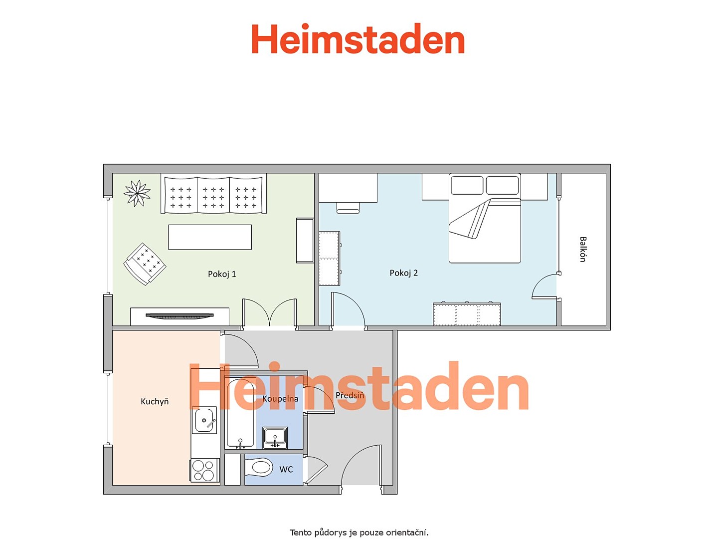 Pronájem bytu 2+1 52 m², Kapitána Vajdy, Havířov - Město