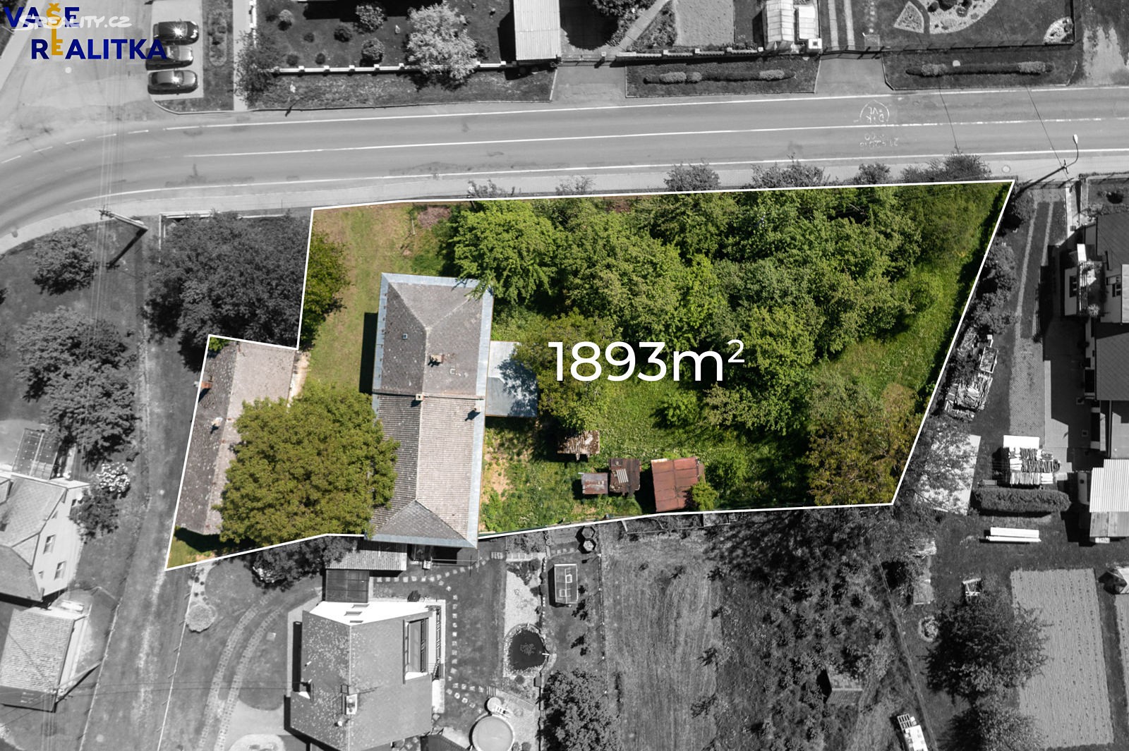 Prodej  stavebního pozemku 1 893 m², Postřelmůvek, okres Šumperk