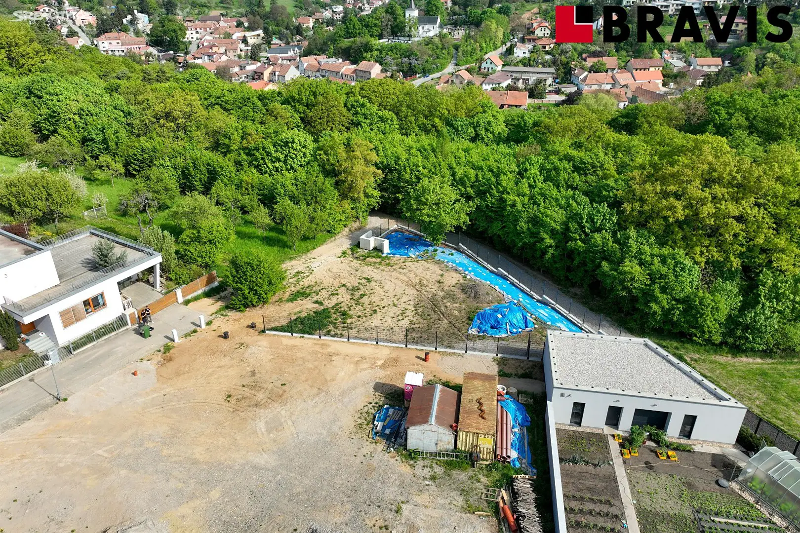 Prodej  stavebního pozemku 776 m², Plástky, Lelekovice