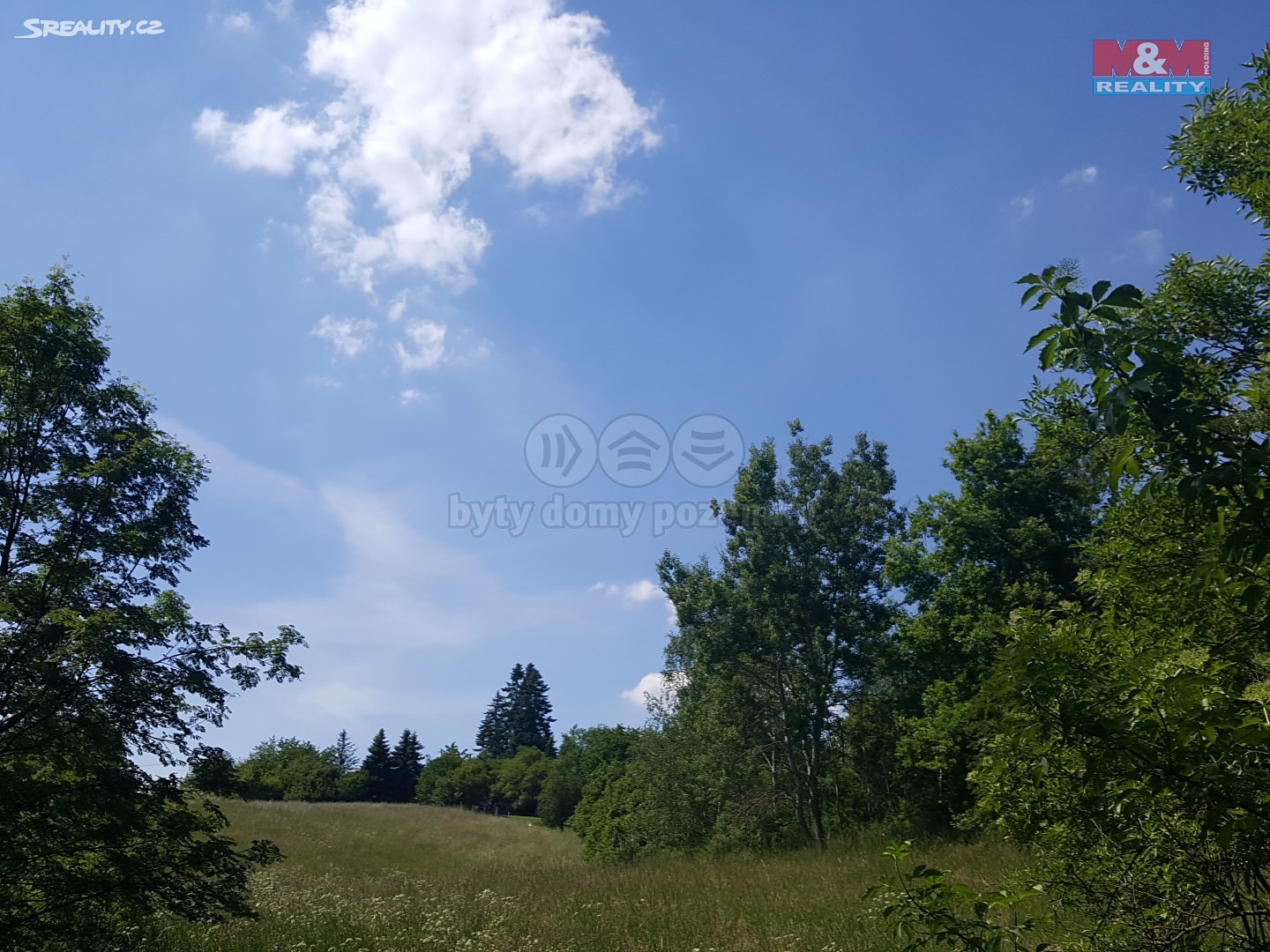 Prodej  zahrady 1 825 m², Skelná huť, Lužná