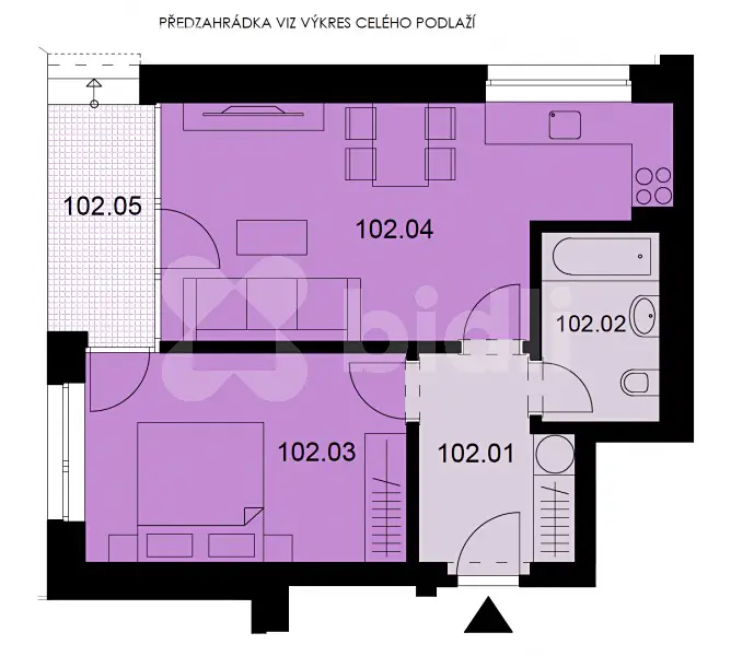 Prodej bytu 2+kk 54 m², Praha 5 - Stodůlky