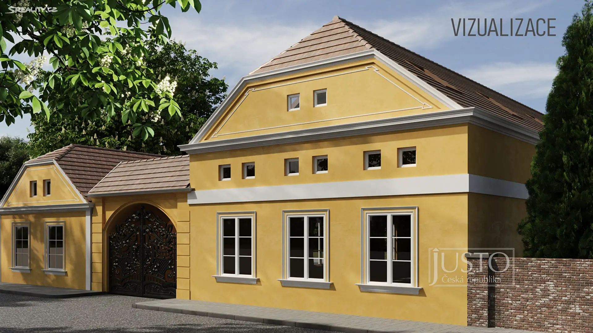 Prodej  rodinného domu 533 m², pozemek 3 795 m², Vinařice, okres Beroun