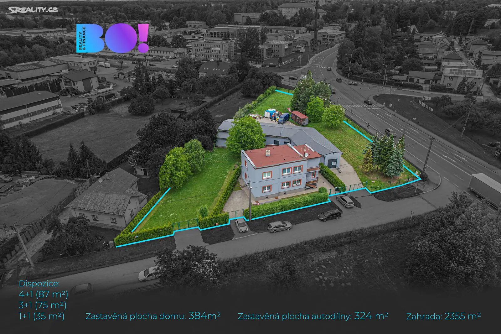 Prodej  vícegeneračního domu 1 m², pozemek 2 910 m², U Tratě, Karviná - Fryštát