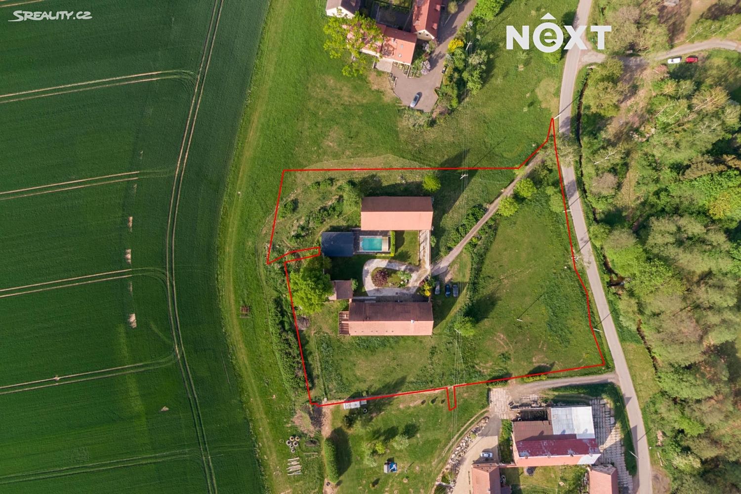 Prodej  zemědělské usedlosti 500 m², pozemek 10 021 m², Martínkovice, okres Náchod