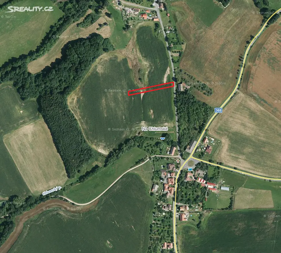 Prodej  stavebního pozemku 178 m², Letovice - Chlum, okres Blansko