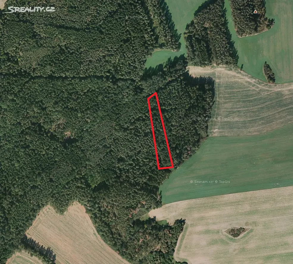 Prodej  lesa 2 039 m², Kralovice - Trojany, okres Plzeň-sever