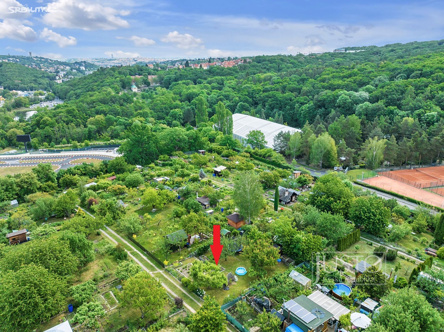 Prodej  zahrady 300 m², Nad Hliníkem, Praha 5 - Košíře
