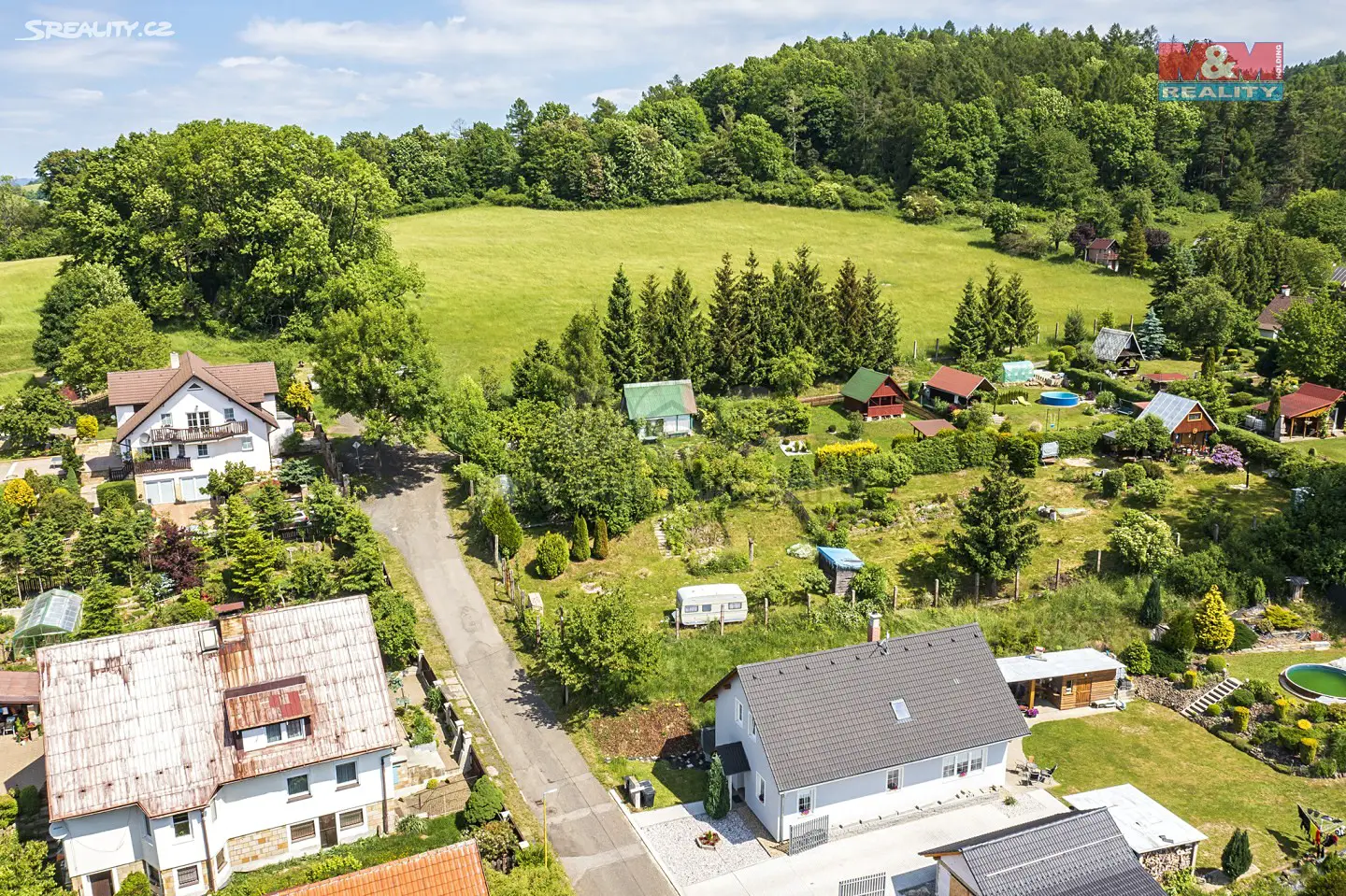 Prodej  zahrady 477 m², Česká Kamenice, okres Děčín