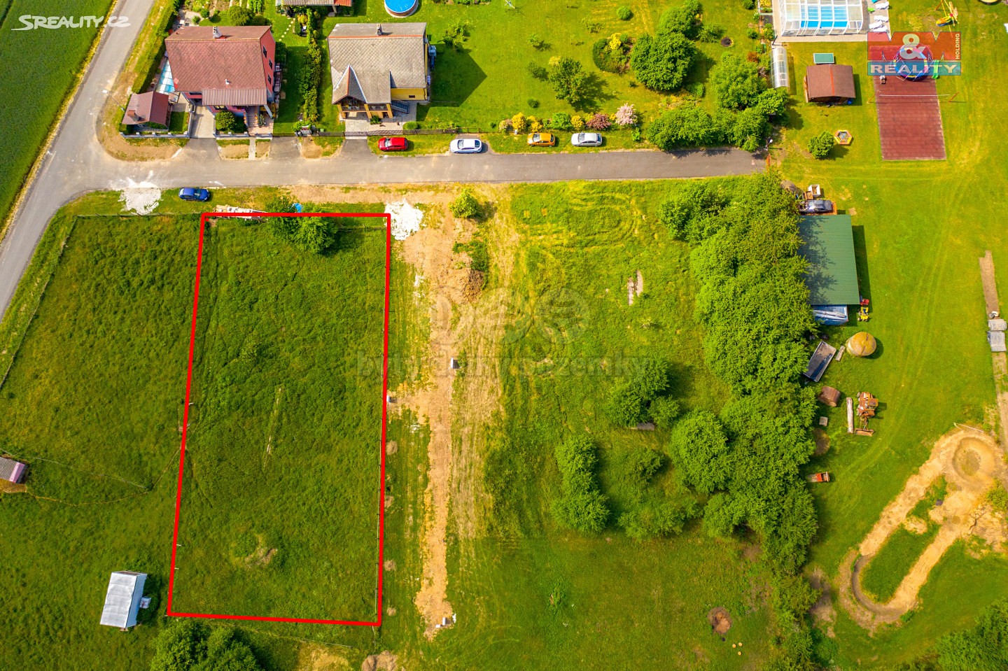 Prodej  stavebního pozemku 1 523 m², Horažďovice, okres Klatovy