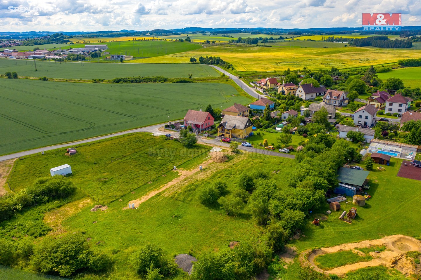 Prodej  stavebního pozemku 1 523 m², Horažďovice, okres Klatovy