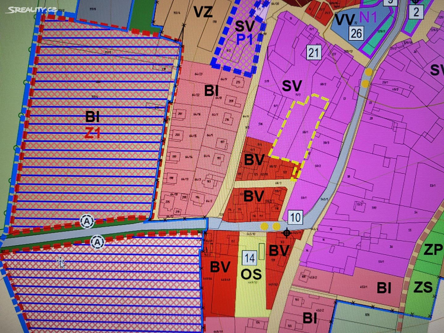 Prodej  stavebního pozemku 2 803 m², Jizerní Vtelno, okres Mladá Boleslav