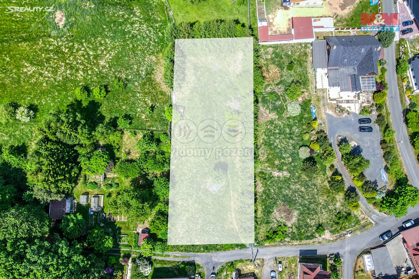 Prodej  stavebního pozemku 1 745 m², Libá, okres Cheb