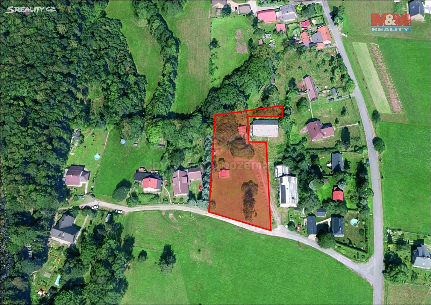 Prodej  stavebního pozemku 2 885 m², Morávka, okres Frýdek-Místek