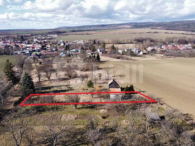 Prodej  stavebního pozemku 851 m², Tučapy, okres Vyškov