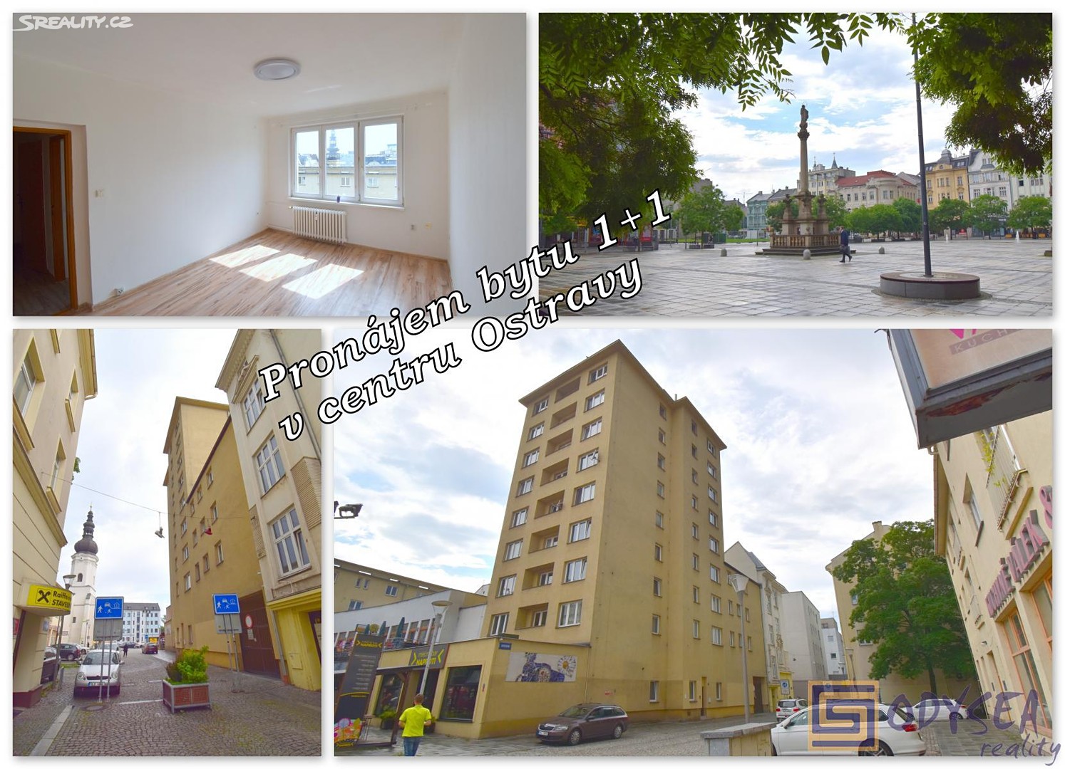 Pronájem bytu 1+1 30 m², Zeyerova, Ostrava - Moravská Ostrava
