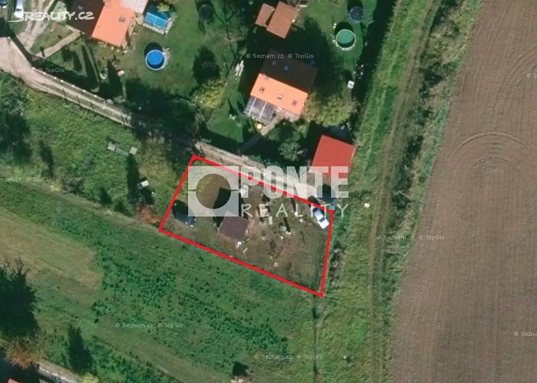 Prodej  stavebního pozemku 431 m², Pacovského, Liteň