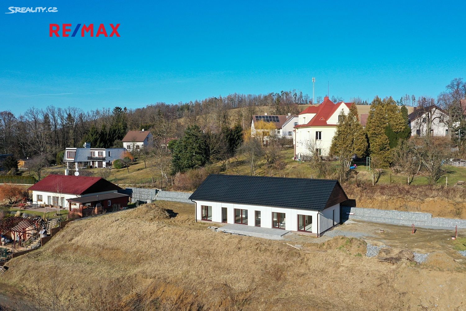 Prodej  stavebního pozemku 1 603 m², Soběhrdy, okres Benešov