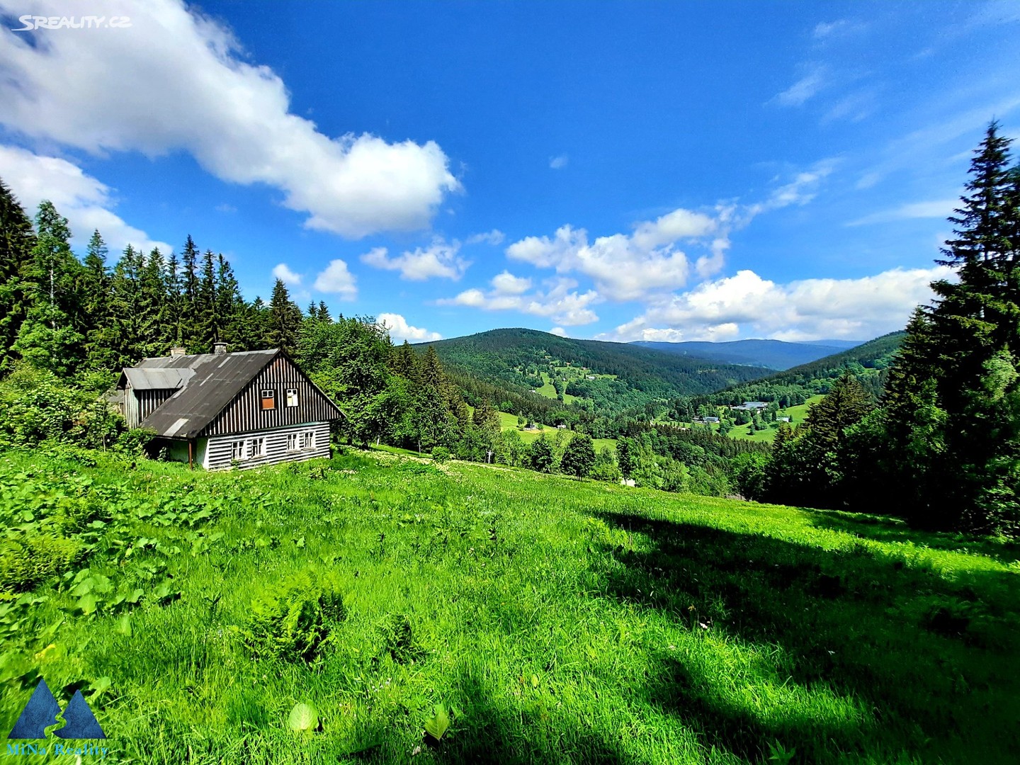 Prodej  stavebního pozemku 2 545 m², Vrchlabí - Hořejší Vrchlabí, okres Trutnov