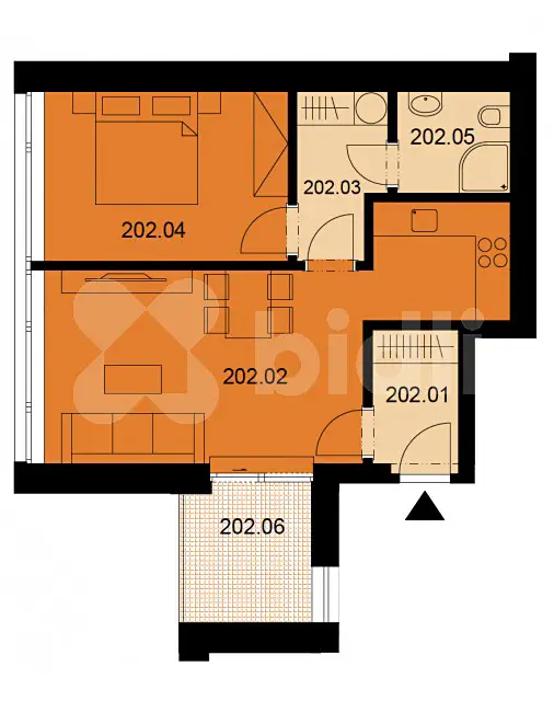 Prodej bytu 2+kk 63 m², Praha 5 - Stodůlky