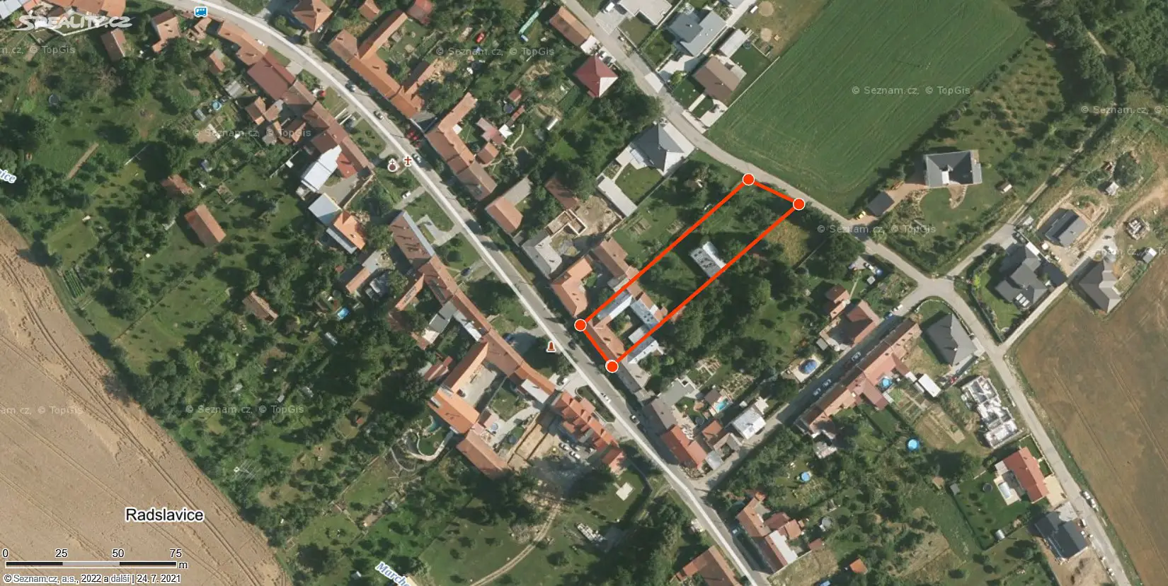 Prodej  rodinného domu 475 m², pozemek 798 m², Radslavice, okres Vyškov