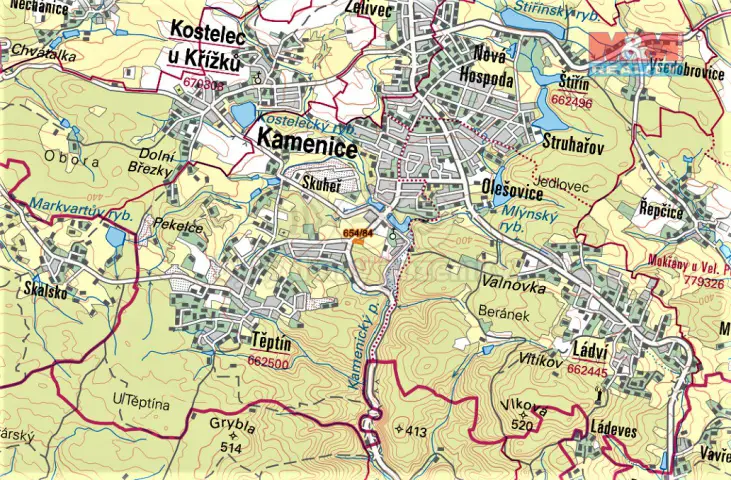 Těptín, Kamenice, Praha-východ