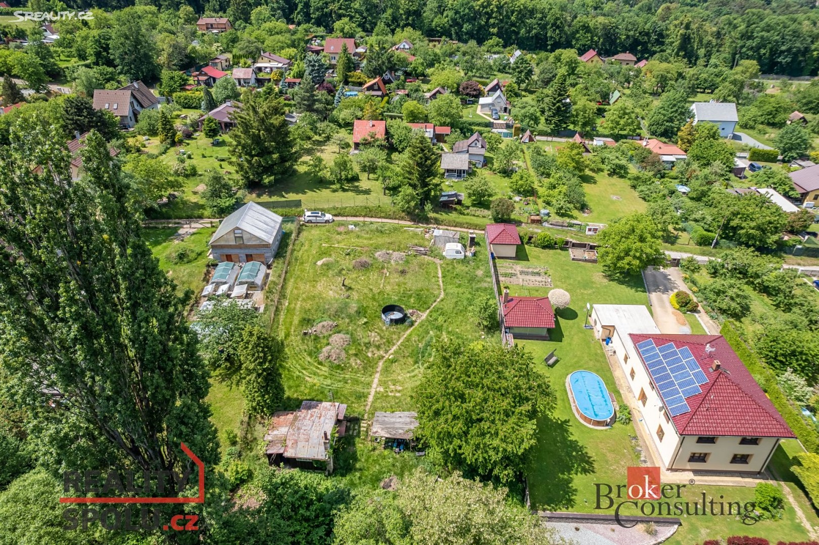 Prodej  zahrady 1 389 m², Heřmanův Městec, okres Chrudim