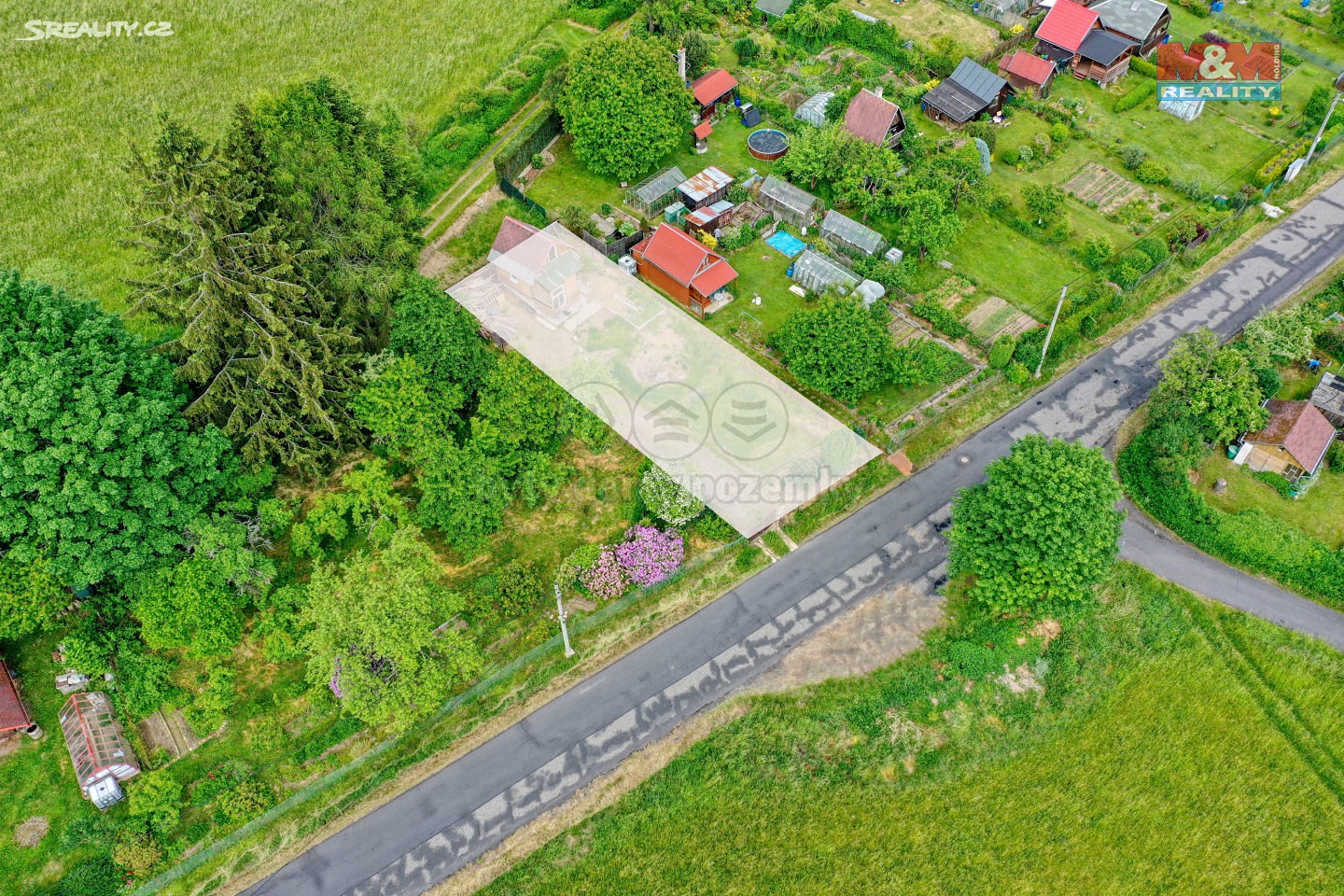 Prodej  zahrady 429 m², Rotava, okres Sokolov