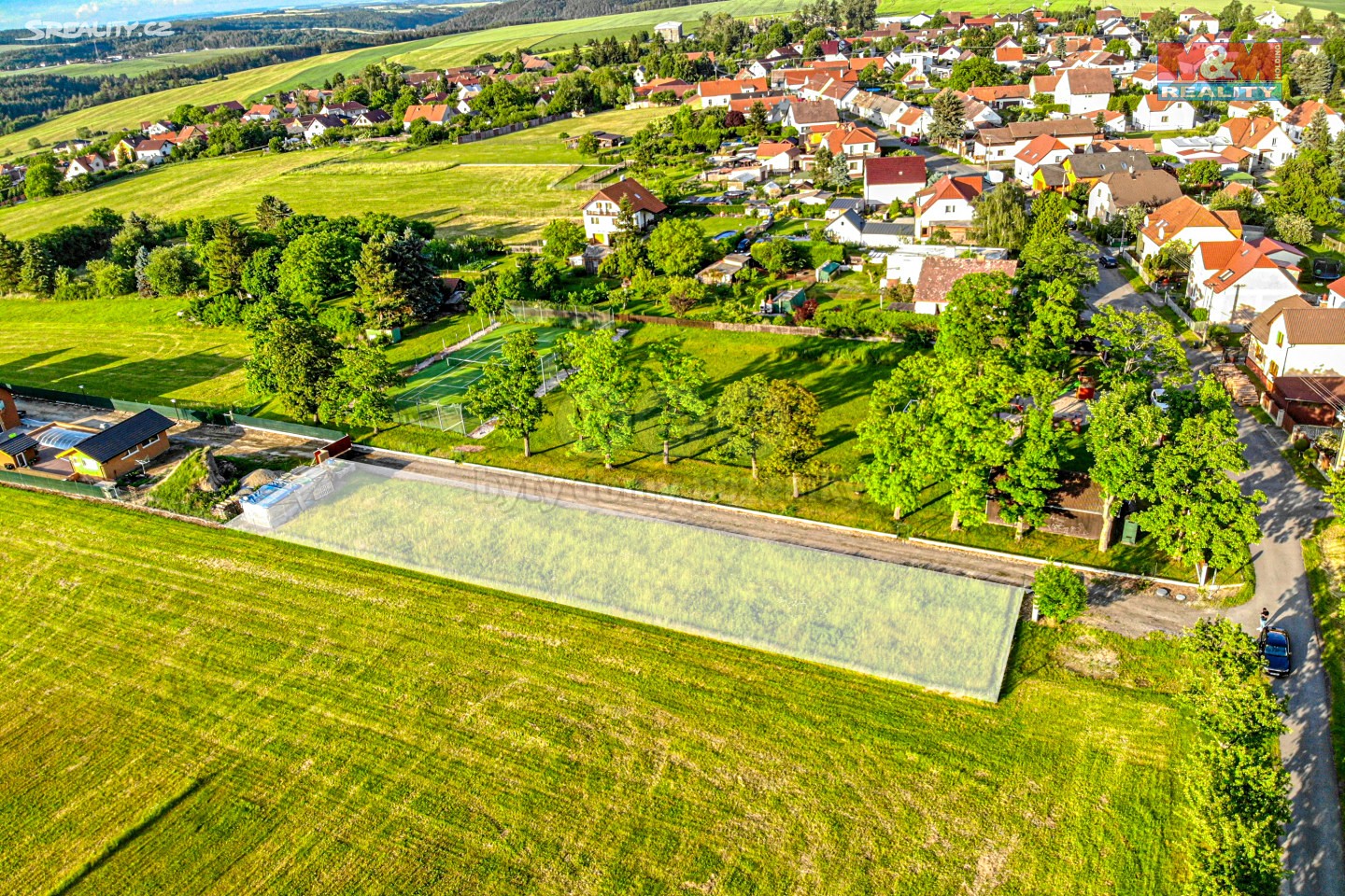 Prodej  stavebního pozemku 1 000 m², Česká Bříza, okres Plzeň-sever