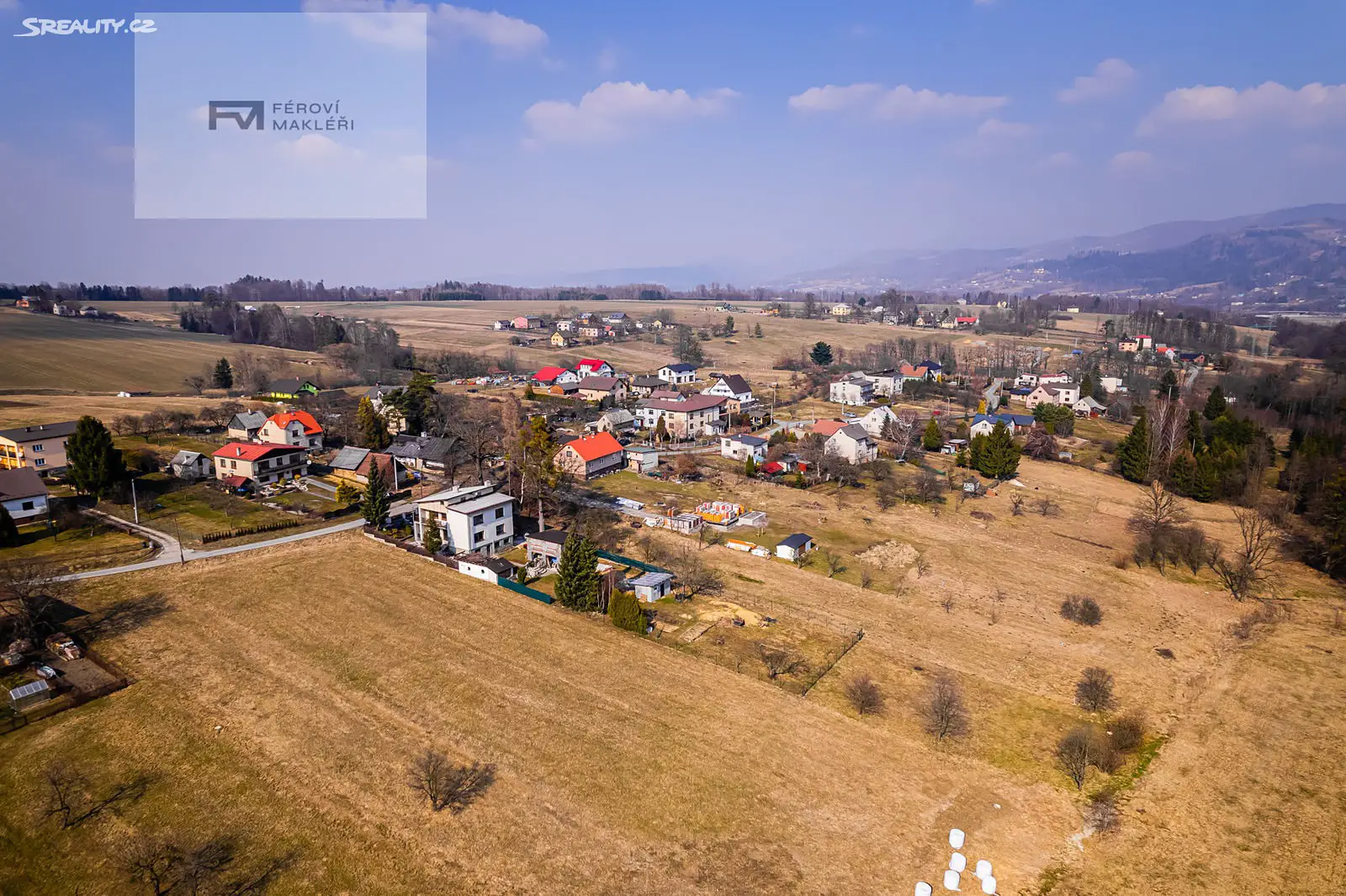 Prodej  stavebního pozemku 2 234 m², Milíkov, okres Frýdek-Místek